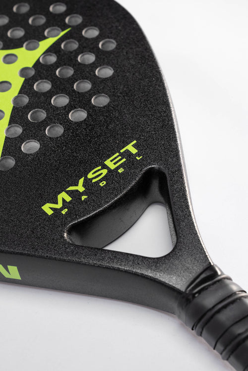 MYSET Padel Racket – Black