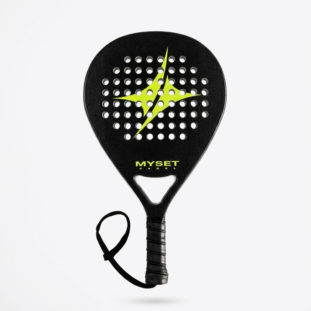 MYSET Padel Racket – Black
